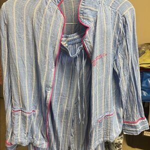 Anthropologie PJ Set Medium